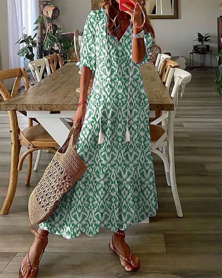 LUNA | Boho-Midi-Kleid für einen entspannten Look