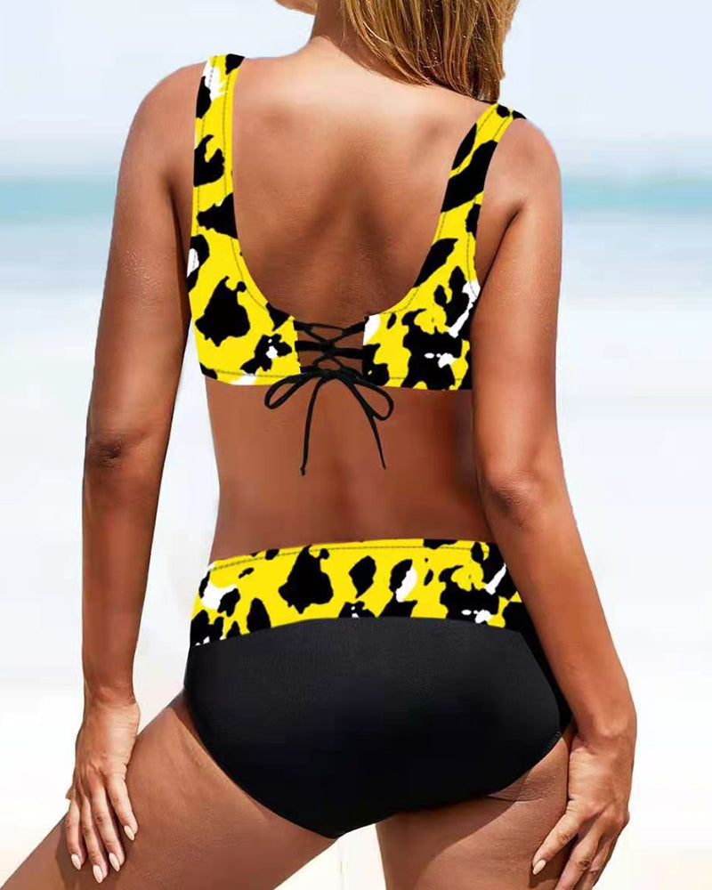 Eva | Lebhafter Bunter Bikini