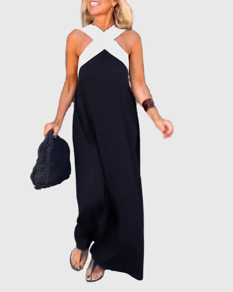 Elena | Elegantes Maxi-Kleid