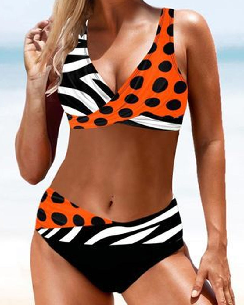 Eva | Lebhafter Bunter Bikini