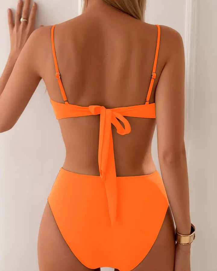 Paula | Stilvolles und verspieltes zweiteiliges Bikini-Set