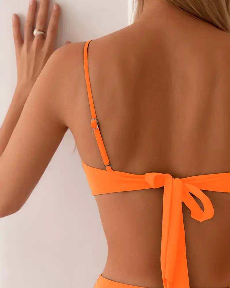 Paula | Stilvolles und verspieltes zweiteiliges Bikini-Set