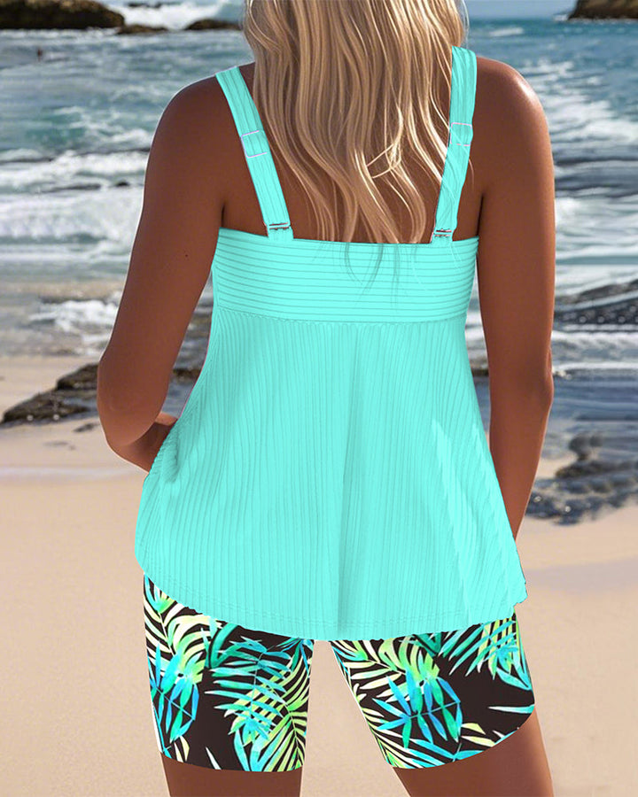 Laluna® | Buntes Tankini-Set für einen stilvollen Sommer