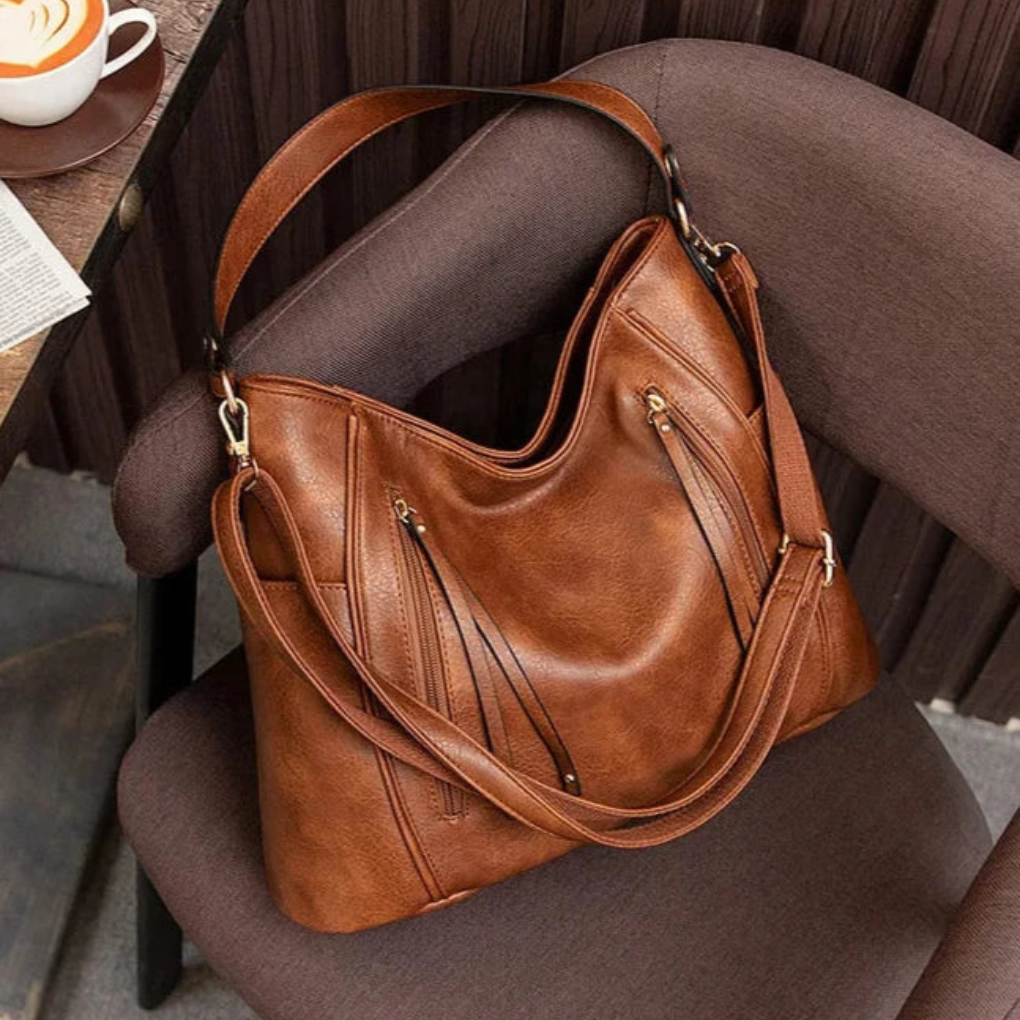 Wendy™ | Lederfransen Handtasche