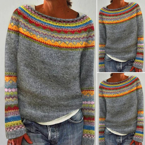 Elyse | Vintage-Strickpullover