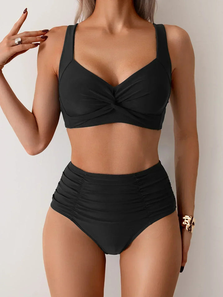 Laluna® | Hochtailliertes Sommer-Bikini-Set