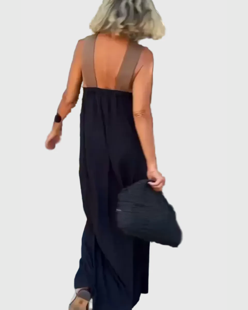 Elena | Elegantes Fluid-Maxikleid
